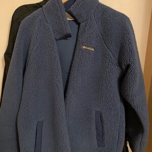 Columbia Navy Fleece Jacket
